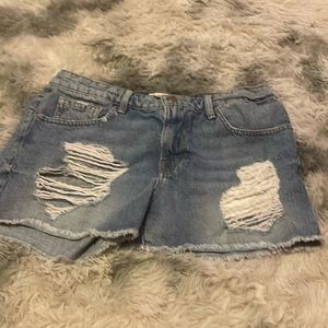 Blue Jean shorts